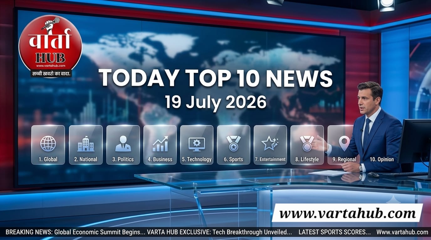 आज की 10 बड़ी खबरें