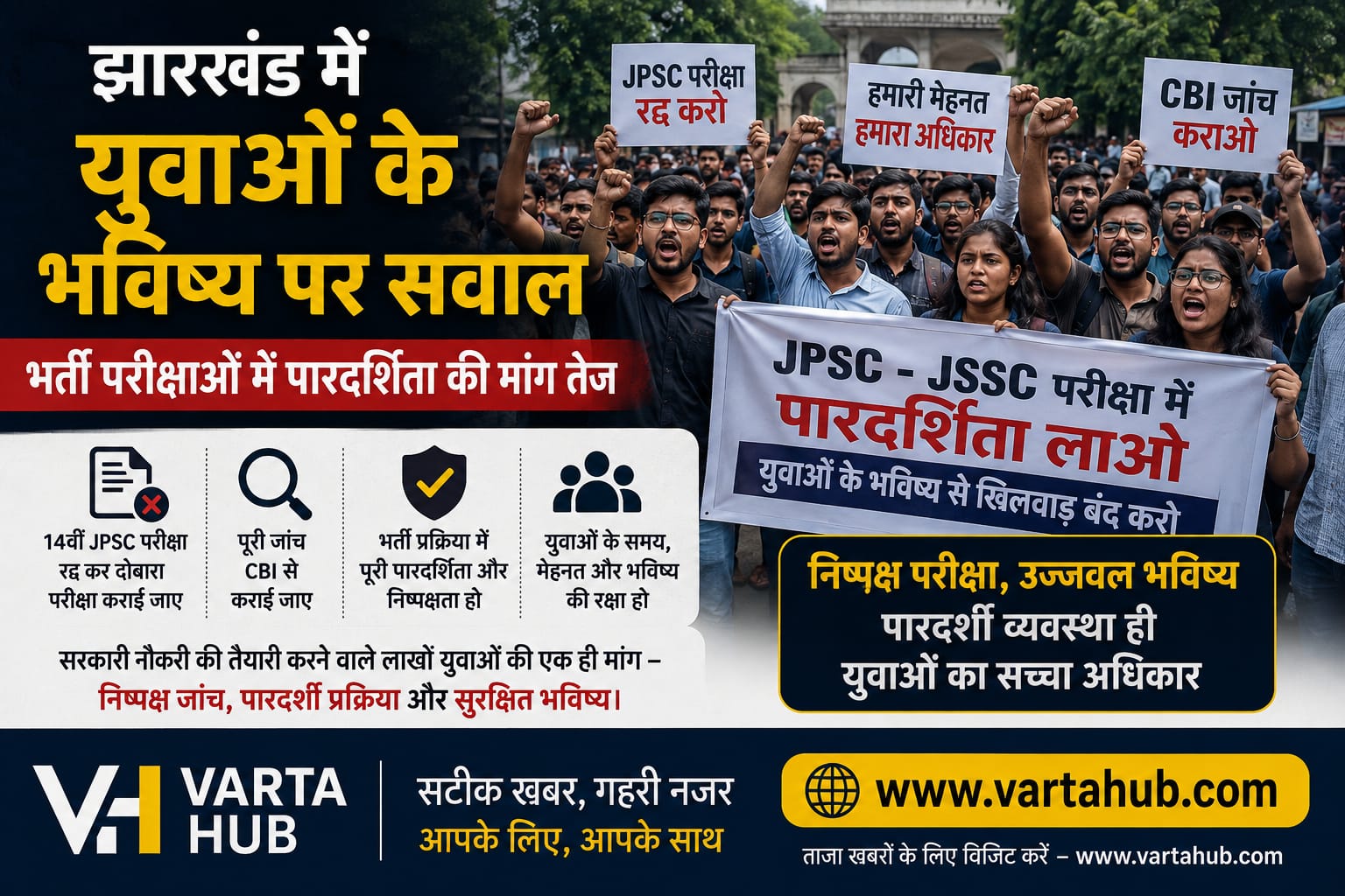 Jharkhand Student Protest