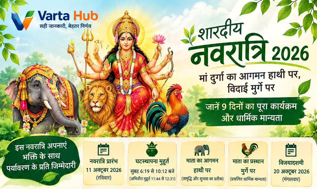 शारदीय नवरात्रि 2026